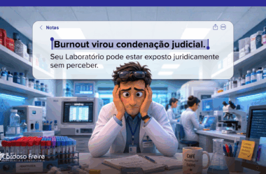 NR-1 e Riscos Psicossociais: O que a condenação por burnout de uma grande empresa ensina sobre o PGR do seu laboratório