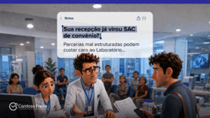 Parcerias Comerciais no Laboratório: O Que Avaliar Antes de Aceitar Uma Nova Fonte de Demanda Recepcao CAPA BLOGLINKEDIN 300x169 - Parcerias Comerciais no Laboratório: O Que Avaliar Antes de Aceitar Uma Nova Fonte de Demanda